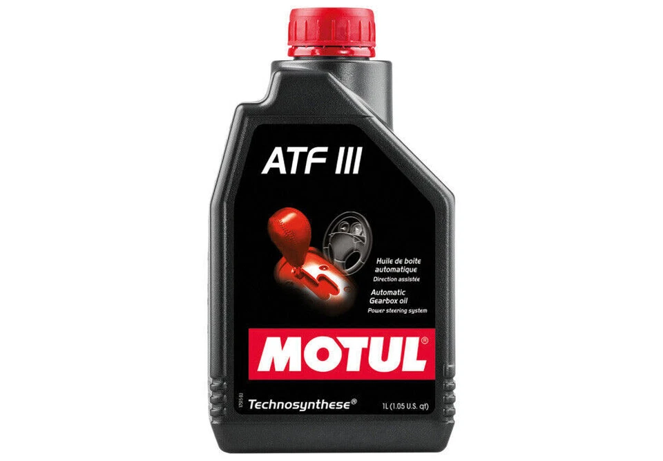 1L Olio MOTUL ATF III 3 Olio Fluido Trasmissioni Automatiche ATF Servosterzo
