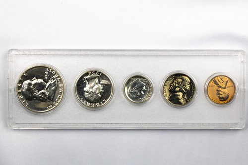 1954 US Proof Set in Plastic Whitman Holder Solid and SHARP