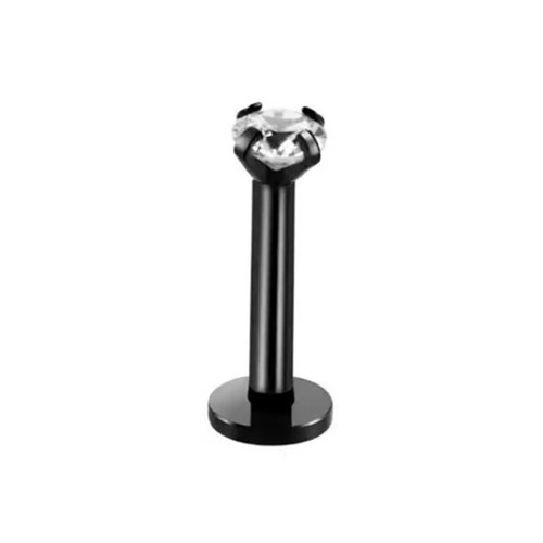 Titanium Ear Helix Tragus Cartilage Earring Lip Crystal Bar Stud Body Piercing ↕ - Picture 19 of 26