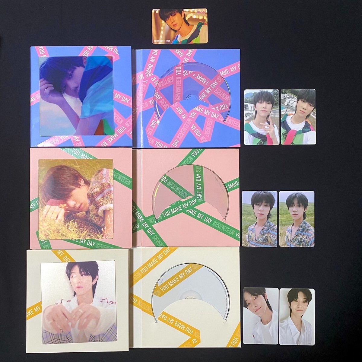 SEVENTEEN「YOU MADE MY DAWN」THE8 トレカセット SEVENTEEN YOU MADE MY DAWN / YOU MAKE MY DAY The8 set ymmd
