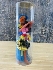 Vintage 1980's Aloha Hawaii 9" Doll Tahitian Hula Girl Made In Hong Kong