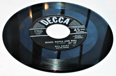 Bill Haley & His Comets Shake Rattle & Roll 1954 Decca 29204 45RPM