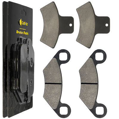 Polaris Atv Brake Pads Front Rear Brake Pads For 2000-2002 Polaris Magnum 325 Trail Boss 330 Kevlar Carbon Fiber Brake Pads