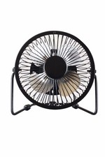 USB MiniFan Desk cooler fan compatible with PC  MAC Black
