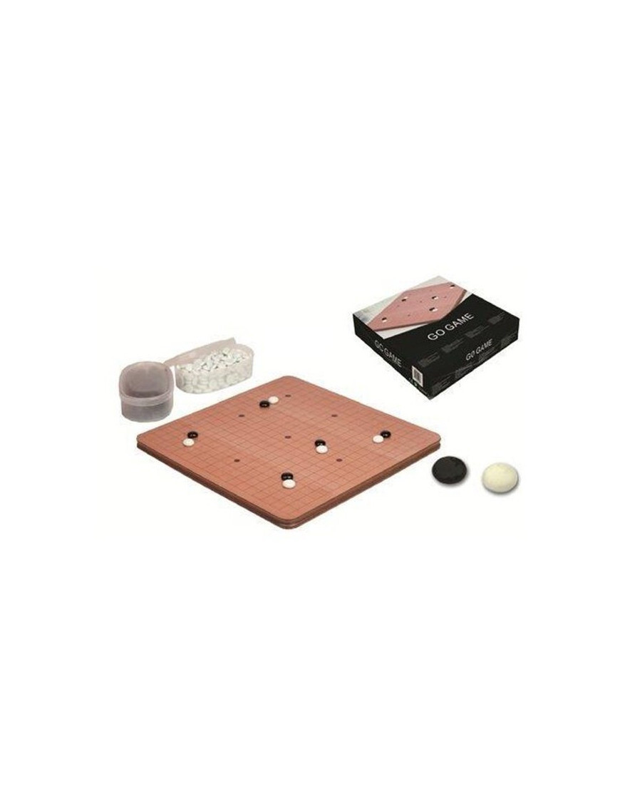 Jeu de Go 36cm FR Loisirs goban traditionnel avec pions et coffret de rangement