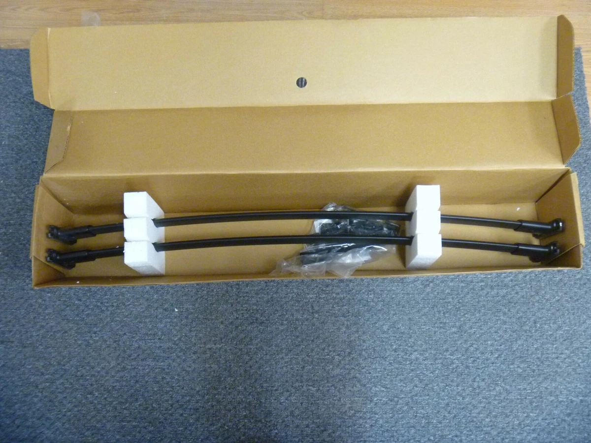 2012 2014 Ford Explorer Black Roof Rack Cross Bar Kit