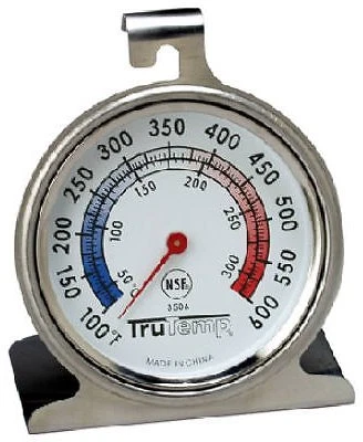 Taylor Precision 3506 TruTemp Oven Thermometer, Stainless Steel, 2-1/4-In.