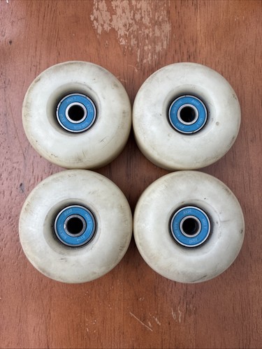 60mm Bones Wheels 80a Soft Cruiser w/ Bearings Skateboarding