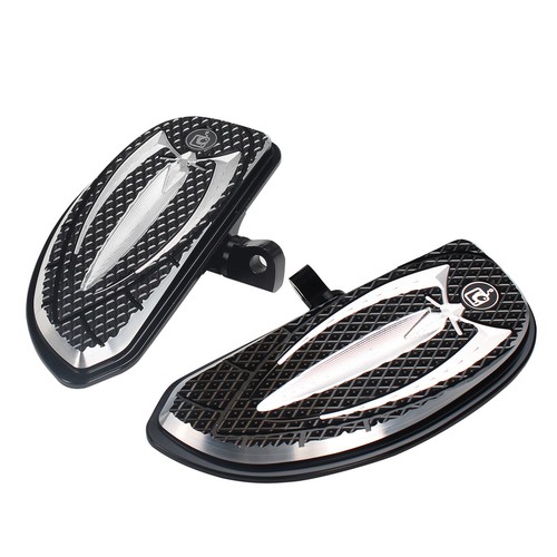 Male Mount Footrest Footboard For Harley Touring Road King Sportster 883/1200 XL - Picture 3 of 8