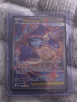 Pokémon TCG Mega Latias EX Full Art 181/132 Deutsch/ German Excellent