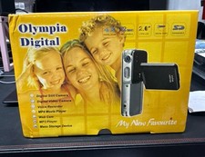 Olympia miniDV Camcorder Digital still/video/web cam Voice MP4 MP3 SD Black New