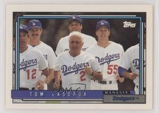 1992 Topps Tommy Lasorda Tom Lasorda #261 HOF 1ar2