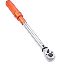 Uimoso DrehmomentschlüSsel Einstellbar 14–204Nm 1/2 Zoll 2 SteckschlüSsel