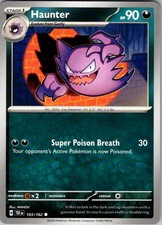 Haunter 103/162 Common Temporal Forces Pokemon Near Mint