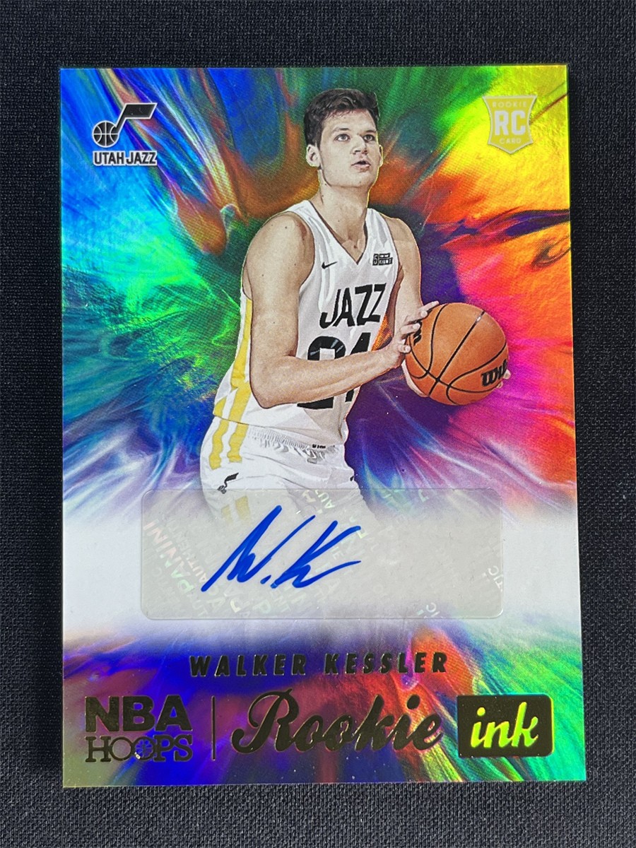 2022-23 Panini NBA Hoops Walker Kessler #RI-WKS RC Rookie Ink Auto Jazz &7242