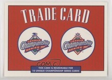 1995 Upper Deck Trade Card Redemptions Expired League Championship 0e7