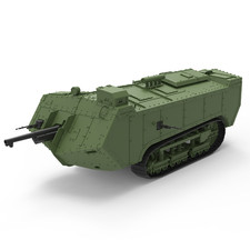 SSMODEL 1/72 SS72371 Great France Medium Tanks Char d'assaut Saint-Chamond