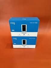 NEW Ring Indoor Cam Plus 2K Retinal Camera -Fast Ship- x2 Cameras - 2 Pack -    