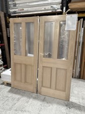 X2 78x33” 35mm Oak Malton Unglazed Internal (price For Both)