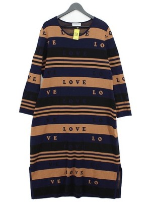 Never Fully Dressed Jumper Midi Dress UK16 in Multi