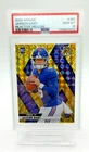 2025 Panini Mosaic - Jaxson Dart #362 Reactive Yellow Prizm (RC) PSA 10