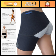 Hip Brace for Sciatica Pain Relief - Compression Support Sleeve for Thigh, Groin