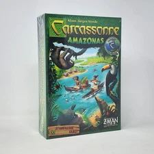 Carcassonne Amazonas Board Game Z-man Games  2016 Factory Sealed NEW 