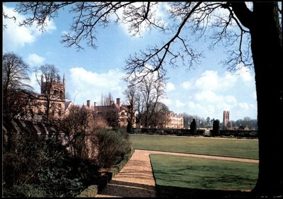 Christ Church Oxford The Meadow Postcard Pitkin Pictorial 1970s UK
