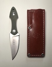 Giant Mouse GMF3 Fixed Knife - Green - A Perfect EDC - Preowned - N690Co