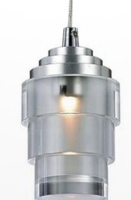Trans Globe Lighting PND-1074 Odyssey II 5-Watt Polished Chrome Pendant 