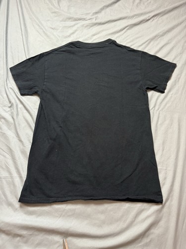 Grateful Dead Dancing Skeletons Spiral Liquid Blue Men’s Black T-shirt Size S - Picture 2 of 3