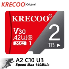 High Speed Memory Card 2TB SDXC/SDHC Micro Sd Card Class 10 Tf Card Adapter Lot