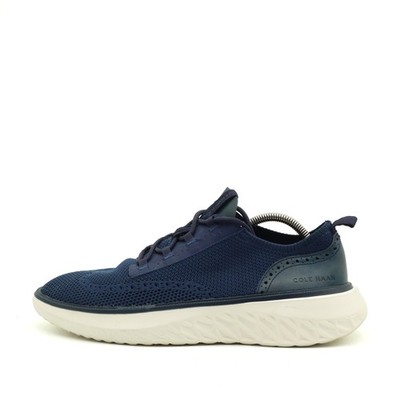 Cole Haan Herren Grand 360 Sneaker Blau Textil Low-Top Atmungsaktiv EU 43
