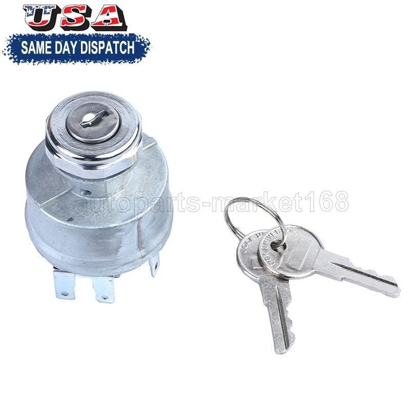 For Jeep CJ5 Wagoneer Commando CJ6 CJ3 1000A 1000B 1000C 1000D Ignition Switch - Image 2 of 4