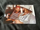 Singer HANK WILLIAMS JR Signed 4x6 WILLIE NELSON Photo COUNTRY MUSIC AUTOGRAPH