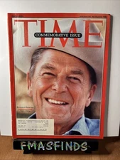 R3 2004 RONALD REAGAN 1911-2004 Commemorative Issue TIME MAGAZINE 