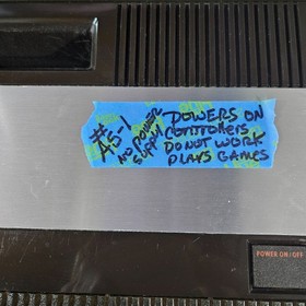 Atari 5200 Console - Works - See Info