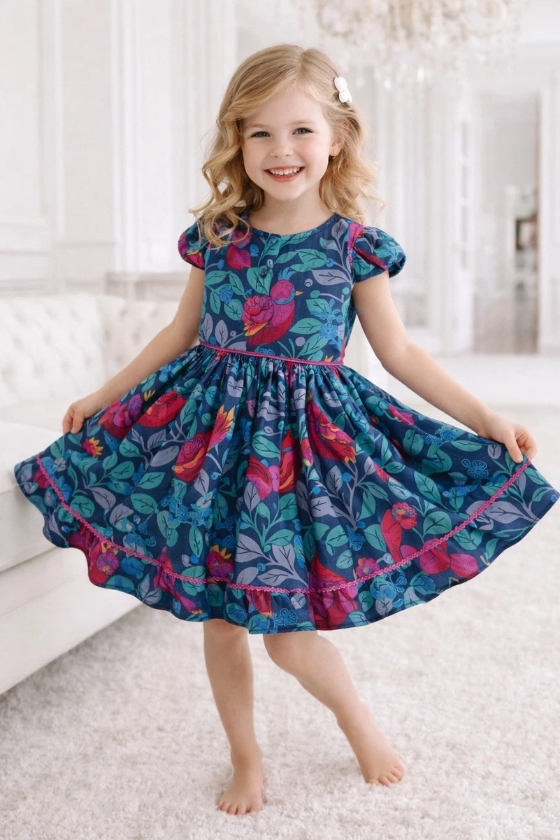 monsoon nikki embroidered bib dress Shining Self Midi Dress | Delicate Floral Embroidery main image 0