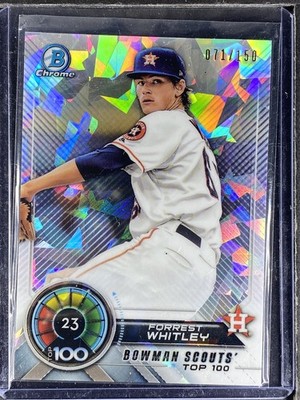 Whitley, Forrest - 2018 Bowman Chrome - Top 100 - Atomic - 71/150