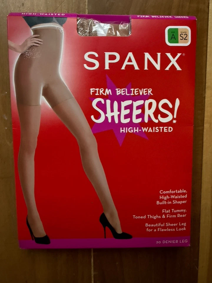 Transparente moldeadora SPANX Firm Believer talla A beige S2 20217 R cintura alta Foto 2 de 3