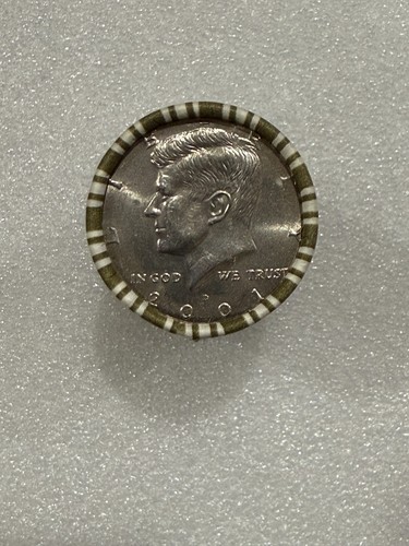 2001 D Kennedy Half Dollar 20-Coin US Mint Paper Roll BU ~ Unopened | eBay