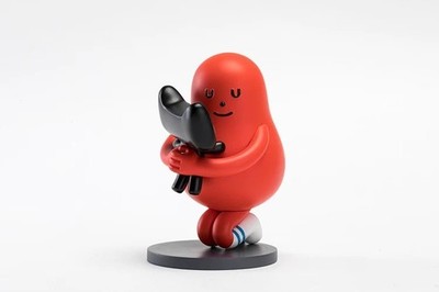 STICKY MONSTER LAB×TMALL ALEC Red Black Ver Vinyl PVC Figure Model H13CM(5.2in)