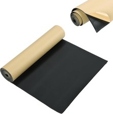 Neoprene Foam Rubber Sheet with Adhesive, 1/4" Thick X 12" X 54" DIY Padding,