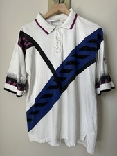 Vintage 90  s Givenchy Active Wear Polo Shirt Multicolor Sport Unique Men  s SZ XL