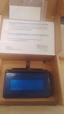 Topaz Signature Pad T-LBK460-HSB-R w/ Pen Stylus