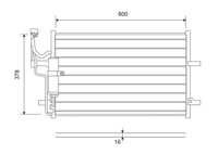 Valeo Kondensator Klimaanlage 814265 FüR Mazda BK Aluminium CR BK14 BK12 Turbo