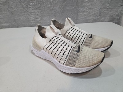 NIKE REACT PHANTOM RUN FK 2 FLYKNIT SAIL WHITE BLACK BONE DV2139 100 sz 11