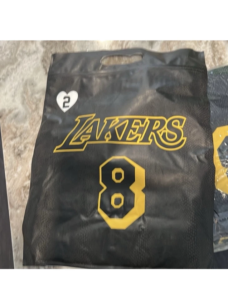 NEW Kobe Bryant Tribute Jersey New In Bag Kobe #8 Gigi #2 LA Lakers Size Large - Image 4 of 4