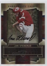 2009 Playoff Contenders Legendary Black Jan Stenerud #42 Auto HOF r7d