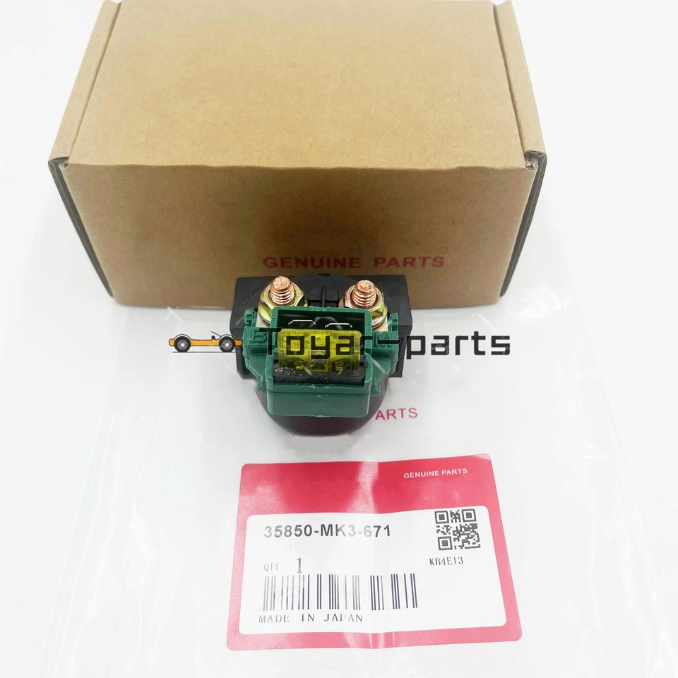 For 1989-2007 Honda Shadow VLX 600 1× Motorcycle Starter Solenoid Relay - Image 2 of 4